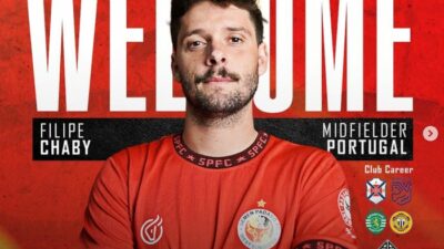 Semen Padang Lepas Eks Pemain Manchester United dan Datangkan Eks Gelandang Sporting Lisbon