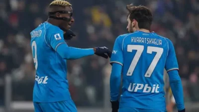 Nilai Pasar Osimhen dan Kvaratskhelia Anjlok, Antonio Conte Sebut Napoli Rugi Rp. 3,3 Triliun