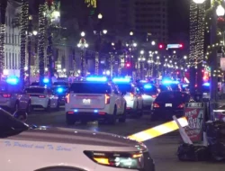 Horor! Supir Truk Tabrak Kerumunan di New Orleans Lalu Tembaki Polisi, 10 Tewas