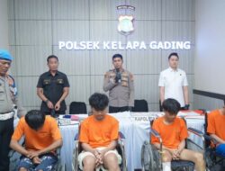 Polsek Kelapa Gading Bekuk Komplotan Begal Sadis Berclurit Yang Beraksi di Flyover Pegangsaan Dua