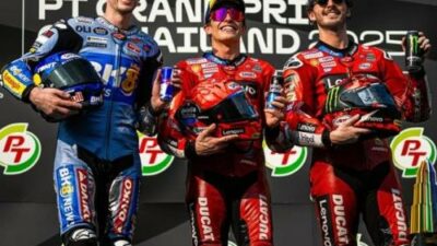 Gresini Racing Soal Marc Marquez dan Alex Marquez Podium Bareng di MotoGP Thailand 2025: Luar Biasa!