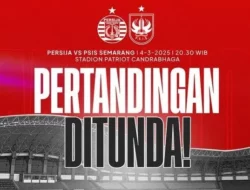 Stadion Patriot Banjir, Laga Persija Vs PSIS Digeser ke Indomilk Arena Tangerang