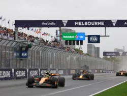 Tangguh Saat Cuaca Buruk di Sirkuit Albert Park, Lando Norris Juara F1 GP Australia