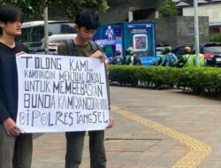 Viral! Adik-Kakak Jual Ginjal di Bundaran HI Demi Bebaskan Ibu Yang Ditahan Polisi