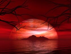 Fenomena Bulan Merah Darah Yang Muncul di Malam Ramadhan 2025, Pertanda Apa?