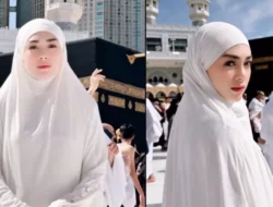 Unggah Segenap Momen Umroh Usai Mantap Hijrah, Celine Evangelista Banjir Doa Warganet