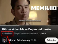 Gibran Dituding Pakai Bot Boom Like di Youtube, Kok Bisa Like Lebih Banyak Dari Views?