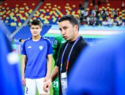 Islombek Ismoilov, Pelatih Muda 32 Tahun Yang Sukses Bawa Uzbekistan Juara Piala Asia U17