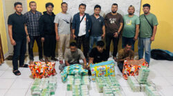 Tiga Pemasok 98 Kg Sabu Jaringan Internasional di Aceh Ditangkap Polisi