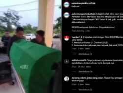 Dirut RSUD Martapura Sumsel Mundur Usai Jenazah Diangkut Pikap Usai Ambulans Habis Bensin