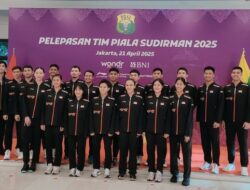 PBSI Lepas Tim Indonesia ke Piala Sudirman 2025, Target Lolos ke Final