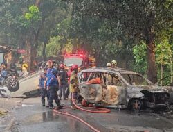 4 Anggota Ormas GRIB Jaya Jadi Tersangka Pembakaran Mobil Polisi di Cimanggis, Depok
