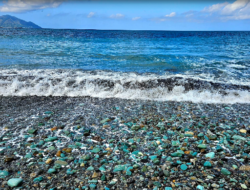 Menikmati Pesona Batu Warna-Warni Terhampar di Pantai Batu Hijau Penggajawa, Ende