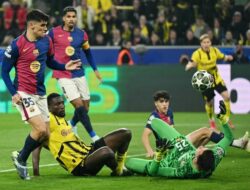 Dihujani 3 Gol Bomber Dortmund Serhou Guirassy Tanpa Balas, Barcelona Tetap Melaju ke Semifinal Liga Champions