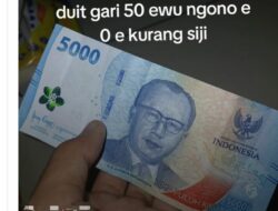 Geger! Rupiah Kertas Biru Tapi Nominal Tertulis Rp. 5.000, Ini Penjelasan BI