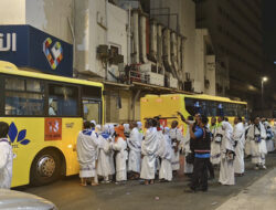Bus Shalawat Siap Antarkan Jemaah Haji Indonesia Dari dan Ke Masjidil Haram: Gratis 24 Jam!