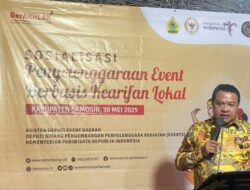 Lamhot Sinaga: Pariwisata Solusi Tingkatkan Pendapatan Negara Lampaui Sektor Migas