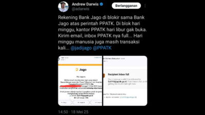 Viral! Rekening Founder Kaskus Andrew Darwis Diblokir PPATK, Ada Apa?