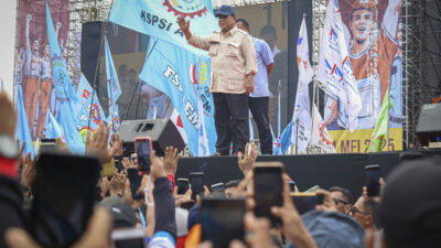 Prabowo: 5 Kali Pilpres Saya 4 Kali Kalah, Terima Kasih Buruh Selalu Dukung Saya