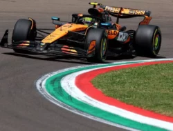 Lando Norris dan Oscar Piastri Pimpin FP3 F1 GP Emilia Romagna, Max Verstappen Tempel Ketat