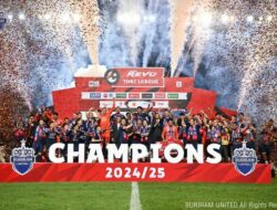Tundukkan CAHN, Buriram United Angkat Trofi ASEAN Club Championship 2024/2025