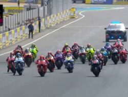 Sprint Race MotoGP Prancis 2025: Marc Marquez Menang 6 Kali Berturut-turut