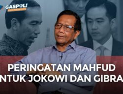 Mahfud MD Soal Pemakzulan Gibran: Secara Teori Bisa, Tapi Praktiknya Sulit