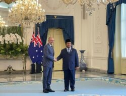 Tiba di Istana, PM Australia Langsung Disambut Presiden Prabowo
