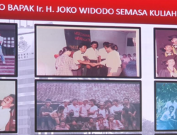 Polri Tampilkan Foto Lawas Jokowi Selama Kuliah di UGM, Begini Penampakannya