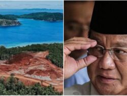 Polemik Tambang Nikel di Raja Ampat Bikin Elektabilitas Prabowo Jeblok