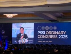 Erick Thohir Buka Kongres Biasa PSSI, Pamer Capaian 2 Tahun: Belum Saatnya Berpuas Diri