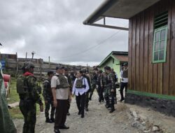 Menhan dan Menkeu Tinjau Wilayah Rawan Konflik di Nduga Papua