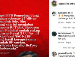 Eks Wakapolri Posting Soal Dito Ariotedjo Terima Uang Korupsi BTS 4G Rp. 27 Miliar