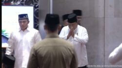 Ditemani Jusuf Kalla, Prabowo Tunaikan Salat Idul Adha di Masjid Istiqlal