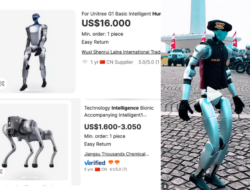 Harga Robot Polri Disebut Rp. 3 Miliar, Netizen Ungkap di e-Commerce China Hanya Rp. 259 Juta