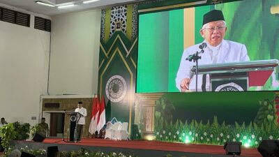 Milad ke-50 MUI, Ma’ruf Amin Ajak Para Ulama Terus Doakan Kebaikan Untuk Prabowo