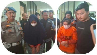 Polres Bekasi Tangkap 2 Emak-emak Penipu Kontrakan Fiktif, Korban 77 Orang Kerugian Rp. 7,5 Miliar