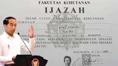 Ijazah Jokowi Diduga Kuat Dicetak di Pasar Pramuka, Kenapa UGM Tidak Tersinggung?
