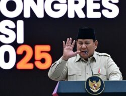 Sindir Elite Rakus di Kongres PSI, Prabowo Pakai Istilah Serakahnomics
