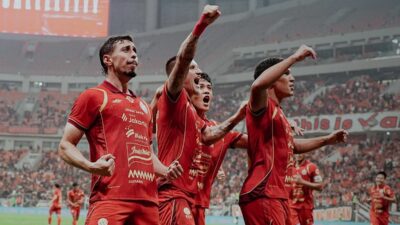 Eksel Runtukahu Kemas 2 Gol, Persija Menang 3-0 Atas Arema FC di JIS
