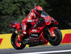 Kualifikasi MotoGP Republik Ceko: Marc Marquez Crash, Francesco Bagnaia Pole Position Perdana