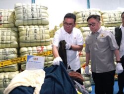 BIN, Bais dan Kemendag Bongkar 19 Ribu Bal Tekstil Impor Ilegal Senilai Rp. 112,35 Miliar di Bandung