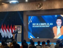 Ketua MA, Sunarto: Hakim Yang Sejahtera Lebih Tahan Godaan Suap!