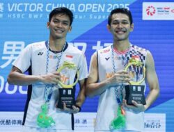 Baru Diduetkan, Fajar Alfian/Shohibul Fikri Langsung Juara China Open 2025