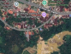 Terekam Jelas Google, Tambang Emas Ilegal di Sijunjung Sumbar Bikin Sungai Kuantan di Riau Keruh Pekat