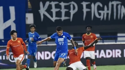 Menang Tipis 2-1, Persib Singkirkan Manila Digger FC Dari Playoff AFC Champions League 2