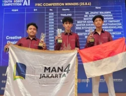 Lewat Inovasi ‘Enterpreneurship With AI Life’ MoMoParq, 3 Siswa MAN 4 Jaksel Sabet 2 Medali di IYRC Korsel 2025