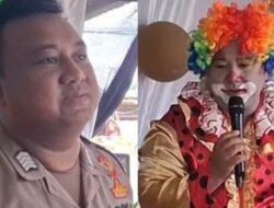Bripka Fardiansyah, Polisi di Babel Yang Viral Jadi Badut Usai Jam Kerja Demi Nafkah Halal
