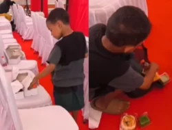 Ironi Kemerdekaan ke-80 Anak yang Memungut Sisa Undangan