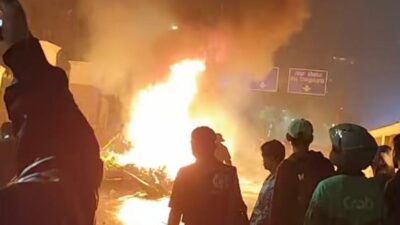 7 Halte Transjakarta Dibakar Massa, Terbaru di Bundaran Senayan dan Pemuda Pramuka